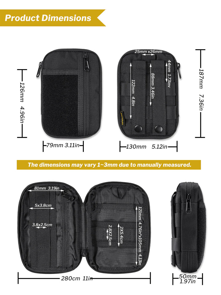 VE30 | Molle Tool Pouch, Compact Belt - FEVERGUY