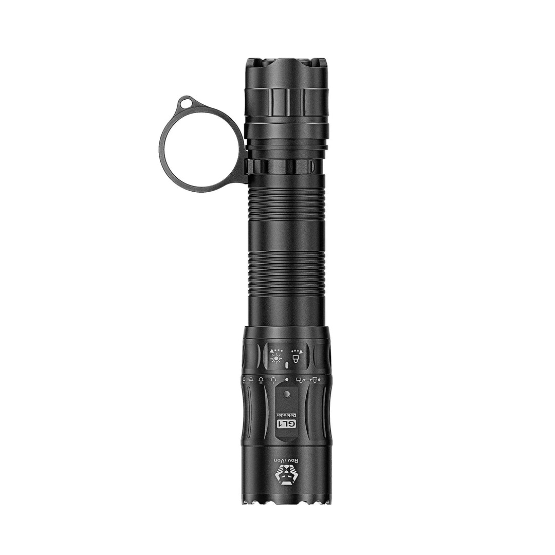 GL1 3200 Lumens Rotary Tactical Flashlight RovyVon