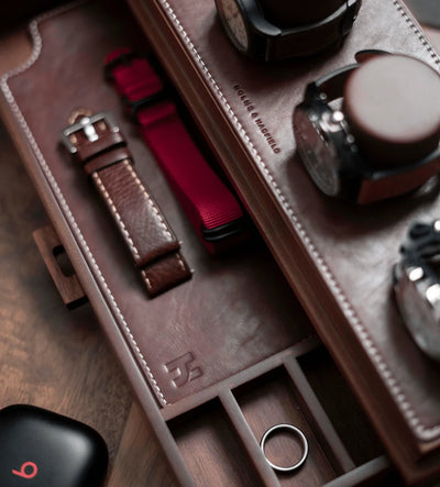 The Watch Deck with Leather Padding (Pre-Order | Ship Mid-July) Holme & Hadfield