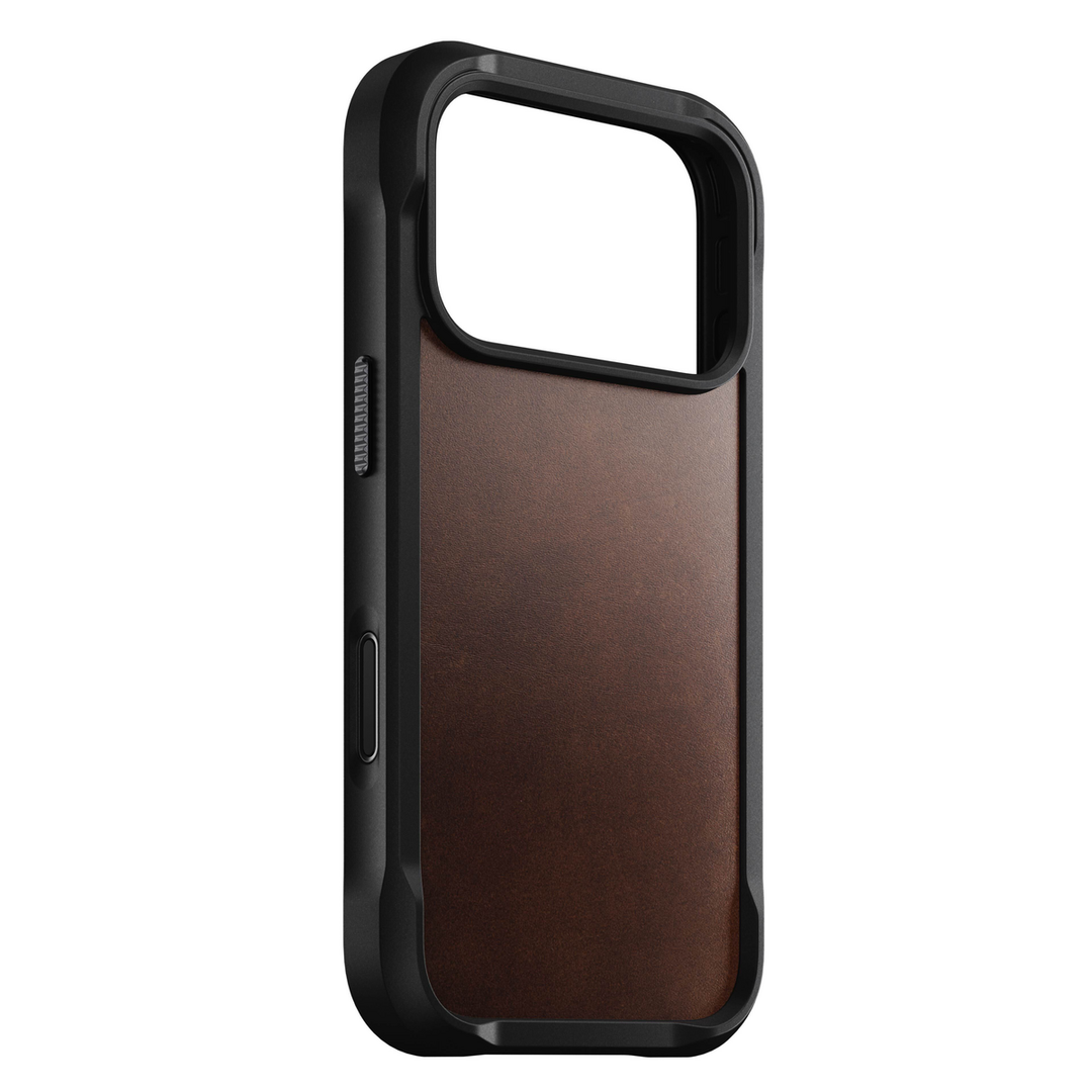 Rugged Leather Case for iPhone 17 Series | Horween® Nomad