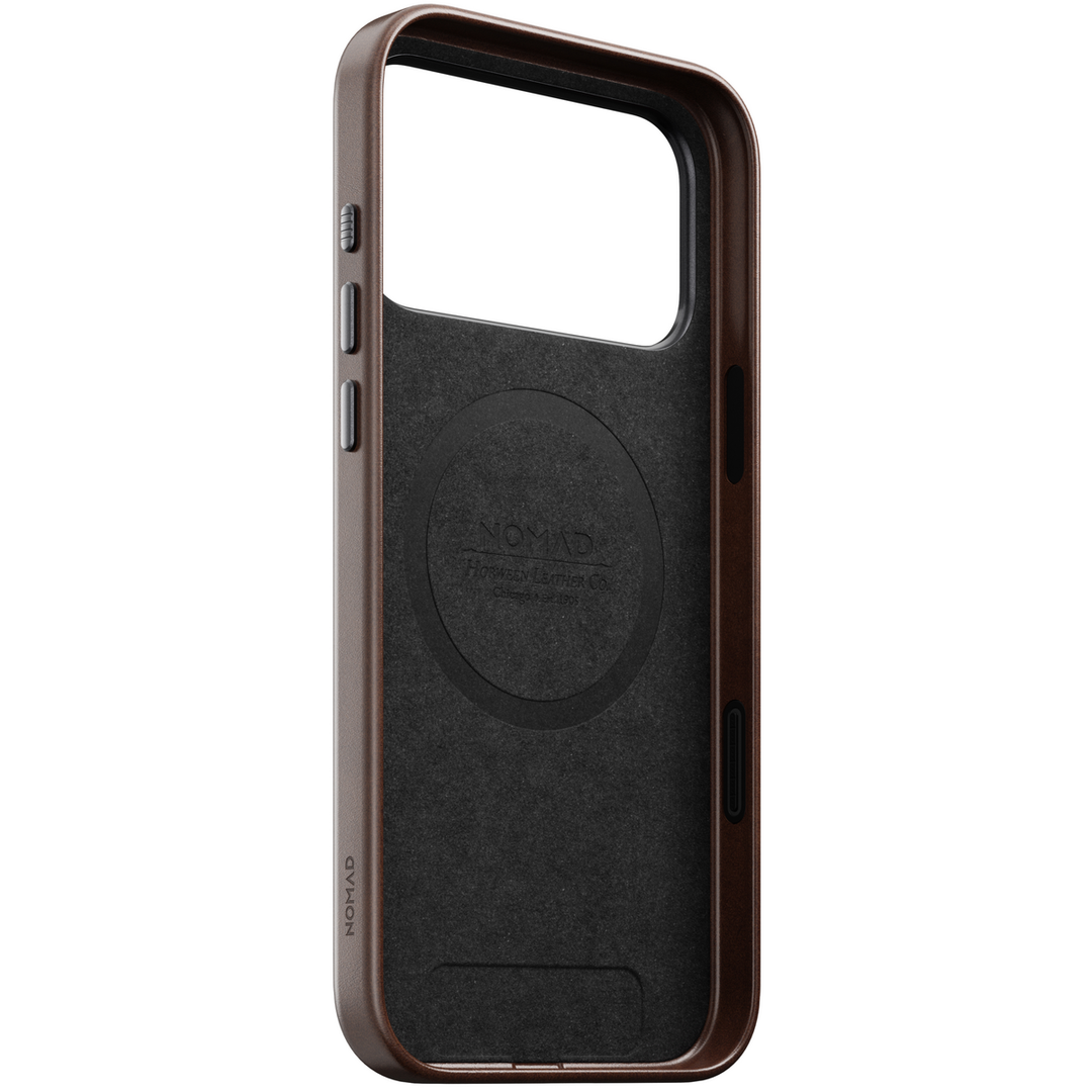 Traditional Leather Case for iPhone 17 Series | Horween® Nomad