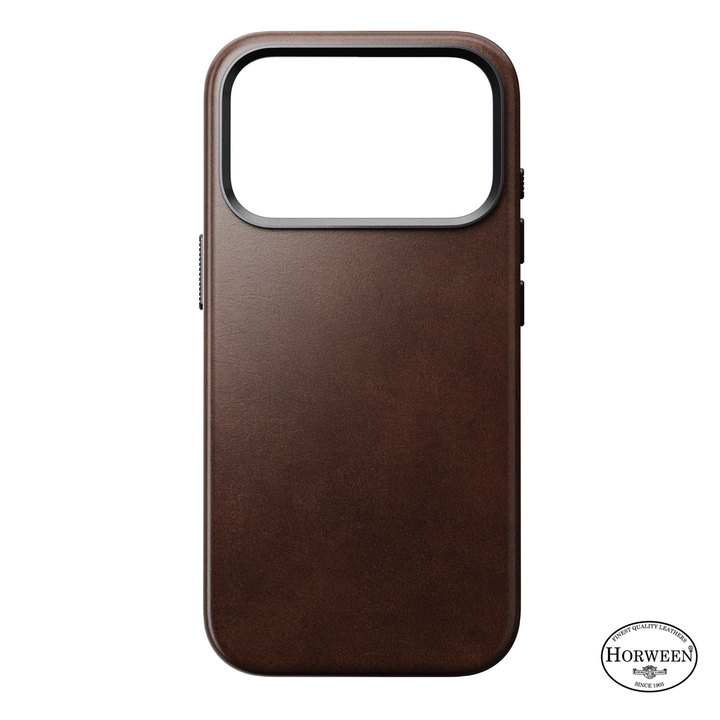 Traditional Leather Case for iPhone 17 Series | Horween® Nomad