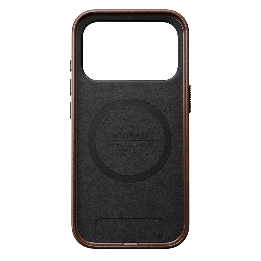 Traditional Leather Case for iPhone 17 Series | Horween® Nomad