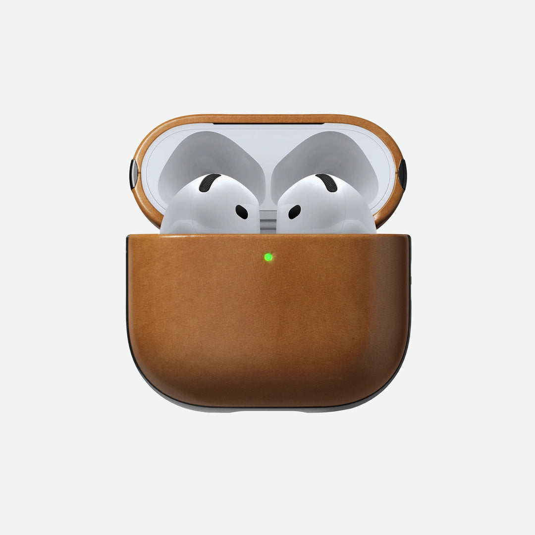 Modern Leather Case for AirPods Nomad