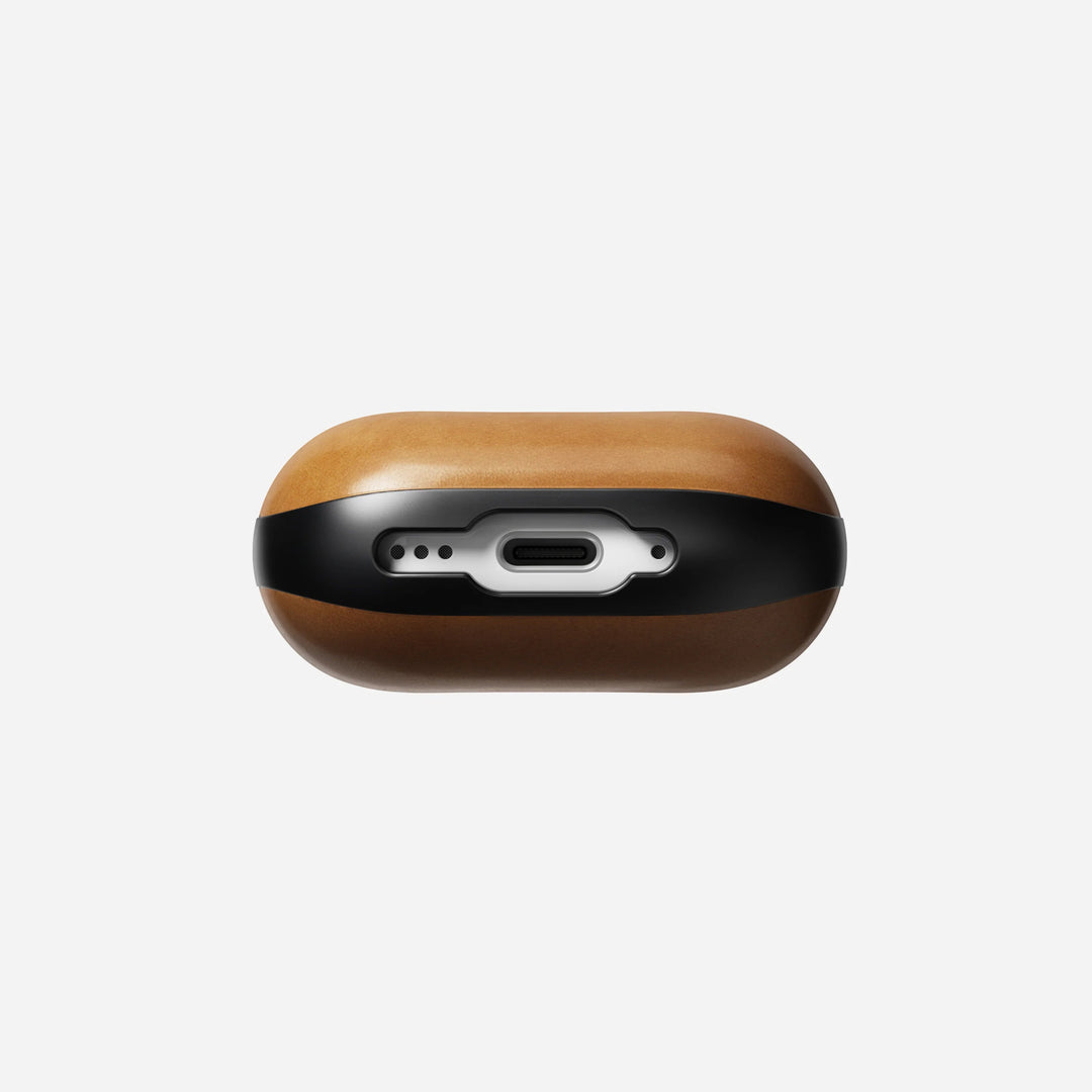 Modern Leather Case for AirPods Nomad