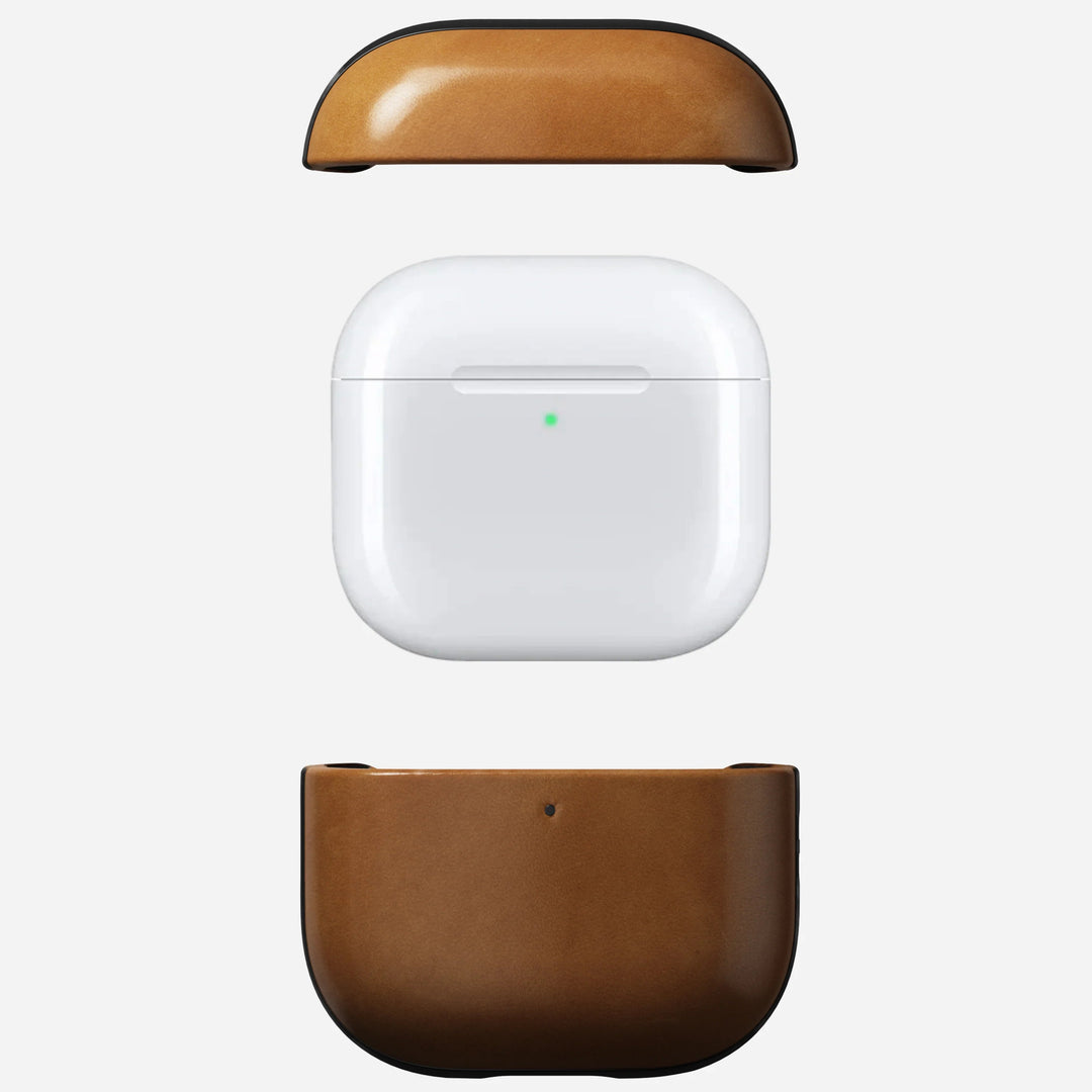 Modern Leather Case for AirPods Nomad