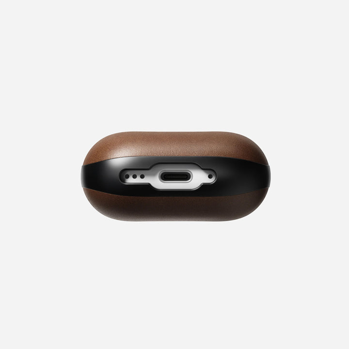 Modern Leather Case for AirPods Nomad