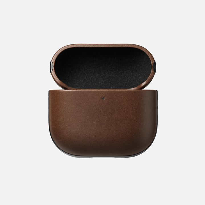 Modern Leather Case for AirPods Nomad