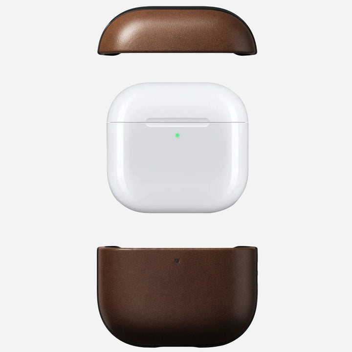 Modern Leather Case for AirPods Nomad