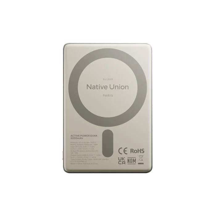 Active 無線充電行動電源 5000mAh