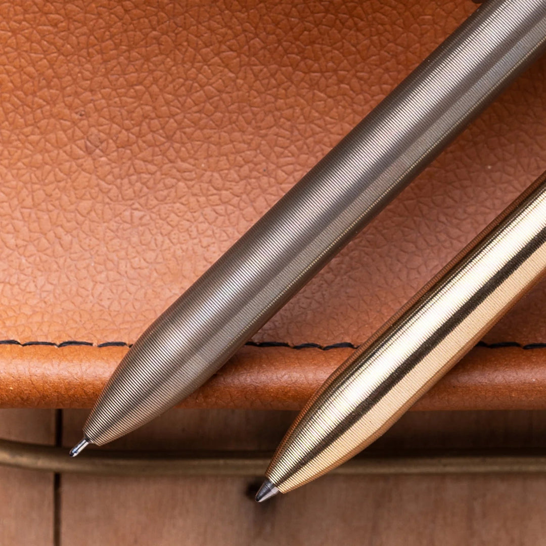 Bronze Bolt Action Pen Tactile Turn