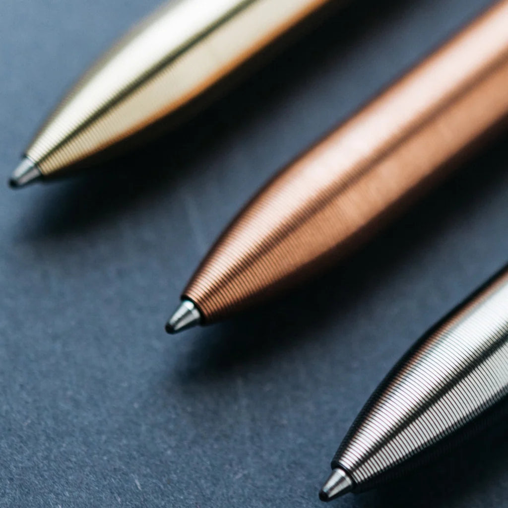 Copper Bolt Action Pen Tactile Turn