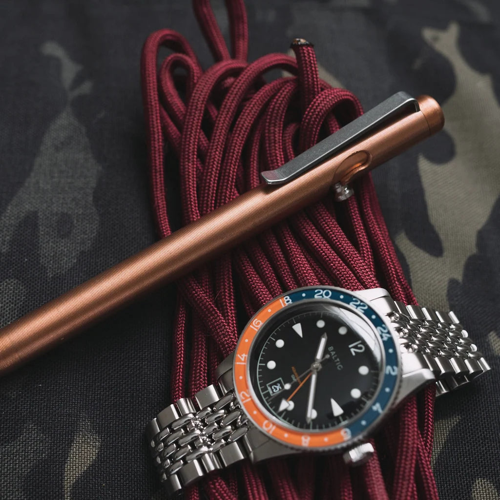 Copper Bolt Action Pen Tactile Turn