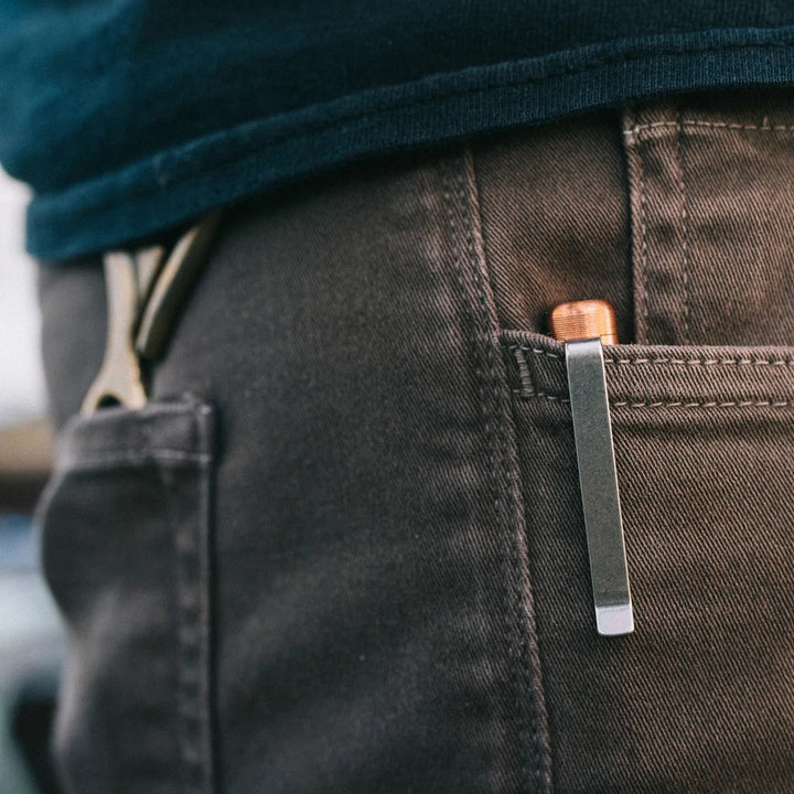Copper Bolt Action Pen Tactile Turn