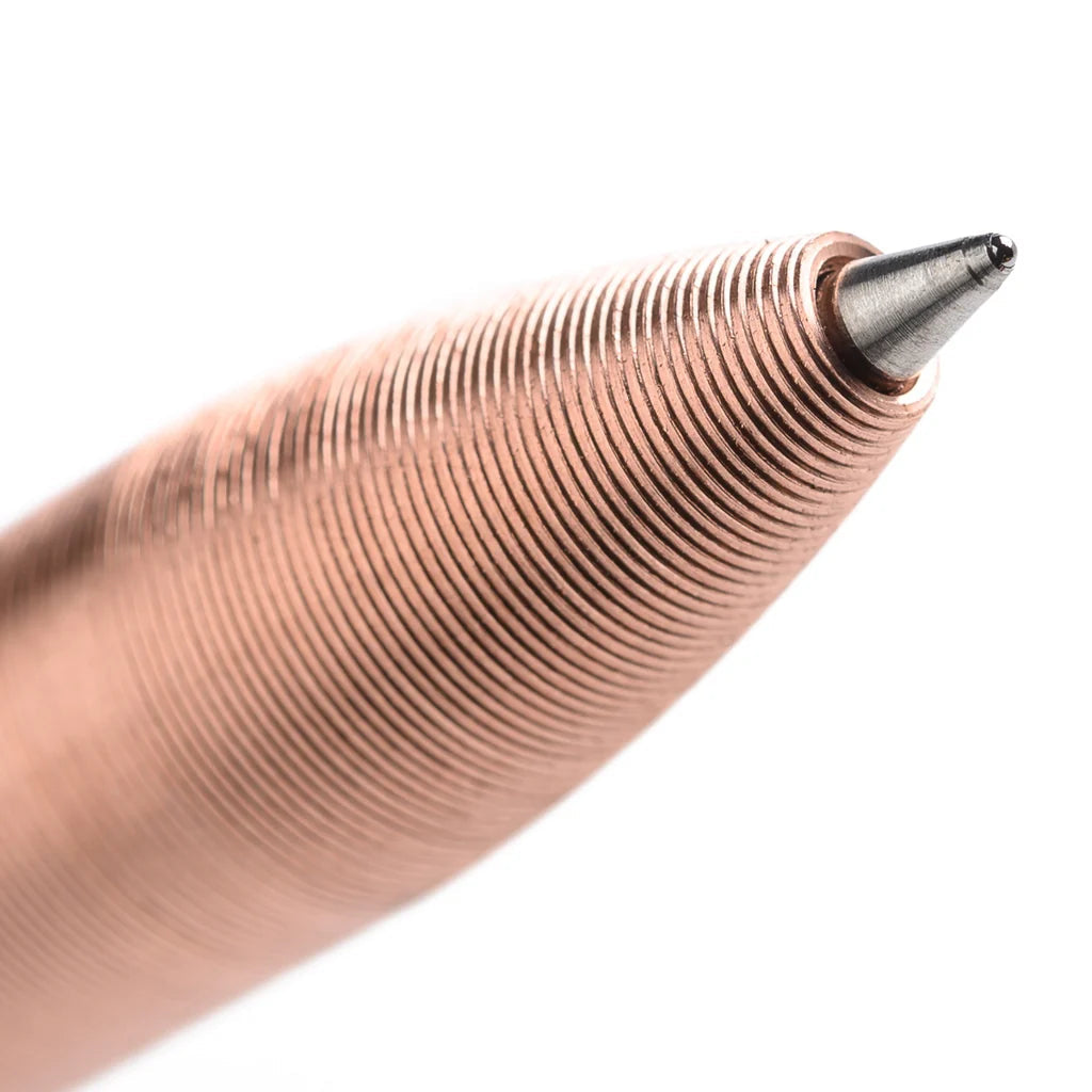 Copper Bolt Action Pen Tactile Turn