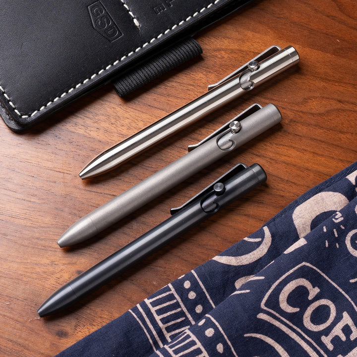 Bolt Action Pen Tactile Turn