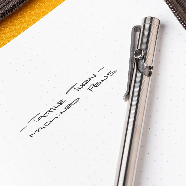 Bolt Action Pen Tactile Turn