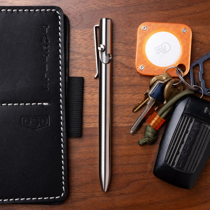 Bolt Action Pen Tactile Turn