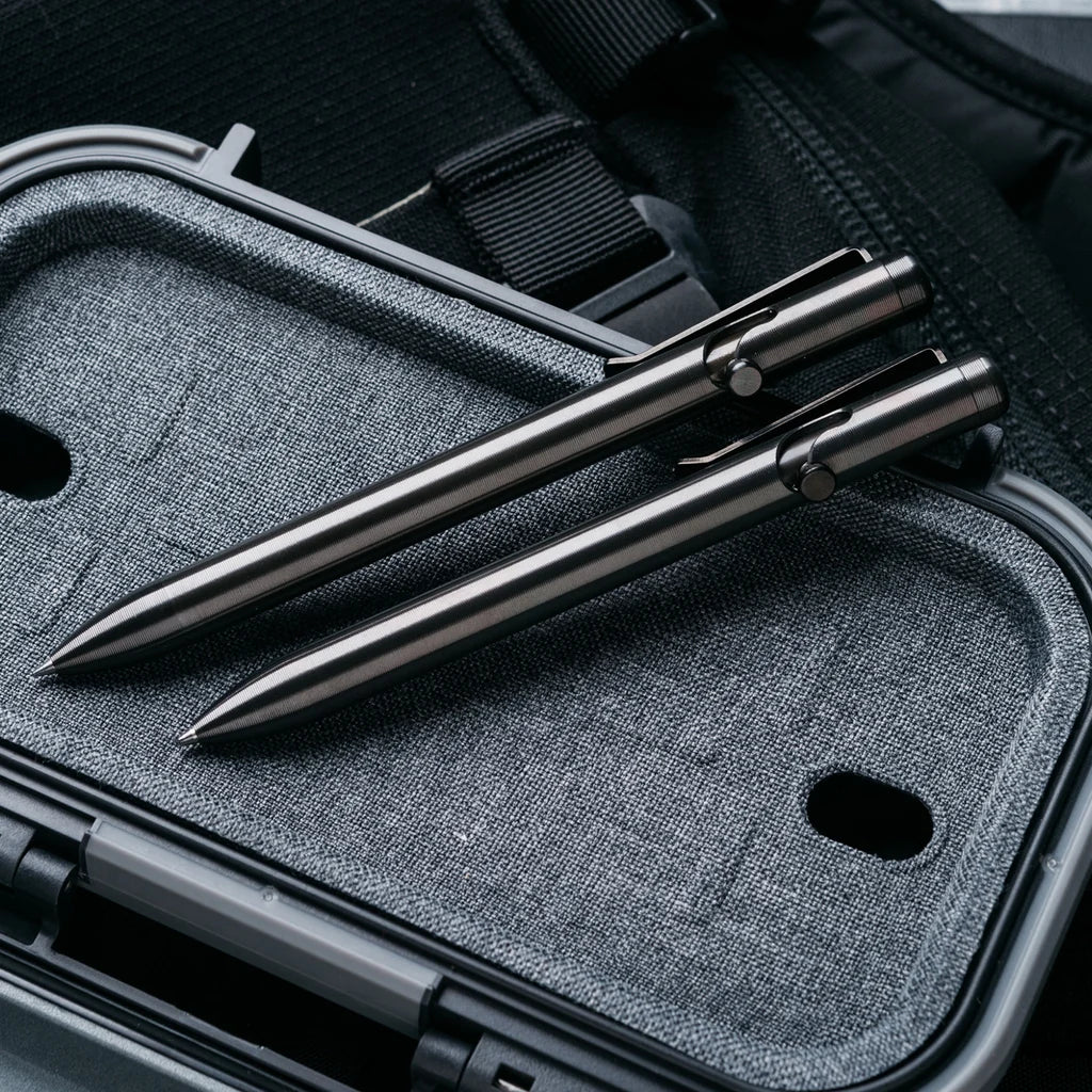 Zirconium Bolt Action Pen Tactile Turn