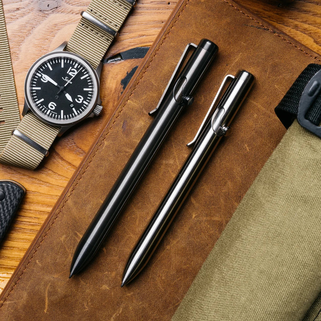 Zirconium Bolt Action Pen Tactile Turn