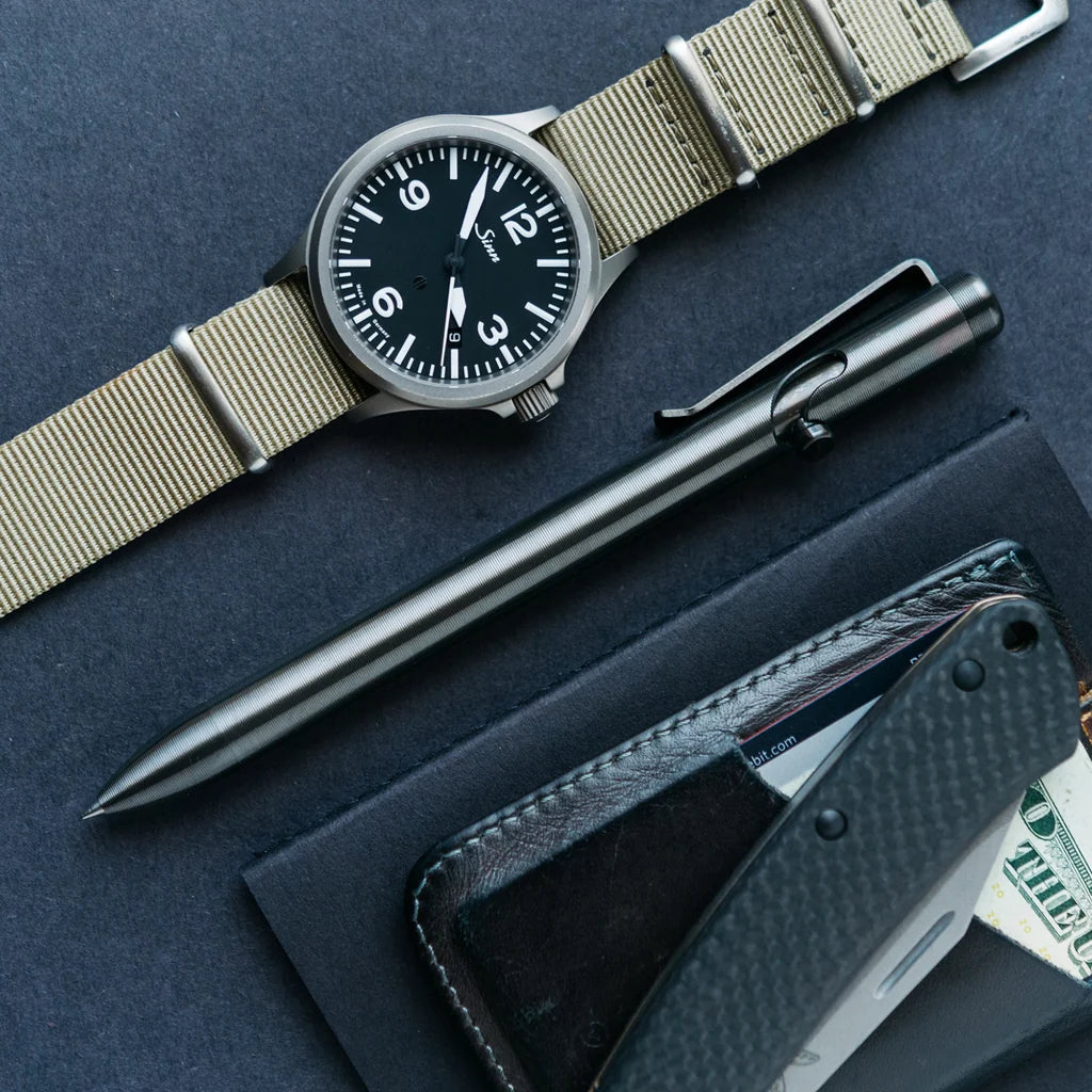 Zirconium Bolt Action Pen Tactile Turn