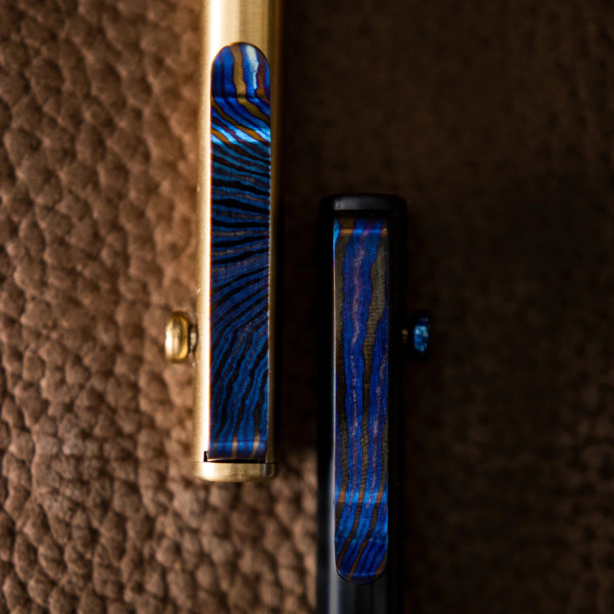 Big Idea Design - Titanium Damascus Pen Clip