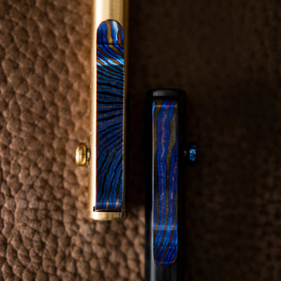 Big Idea Design - Titanium Damascus Pen Clip