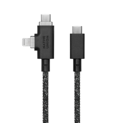 Native Union - Belt Cable Duo Pro 240W (USB-C to USB-C & Lightning)