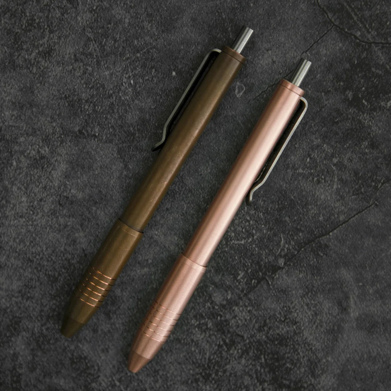 Big Idea Design - Brass & Copper Click EDC Pen
