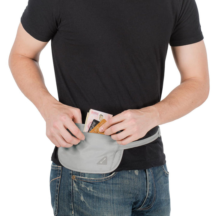 Pacsafe® Coversafe® X100 RFID blocking security waist wallet Pacsafe