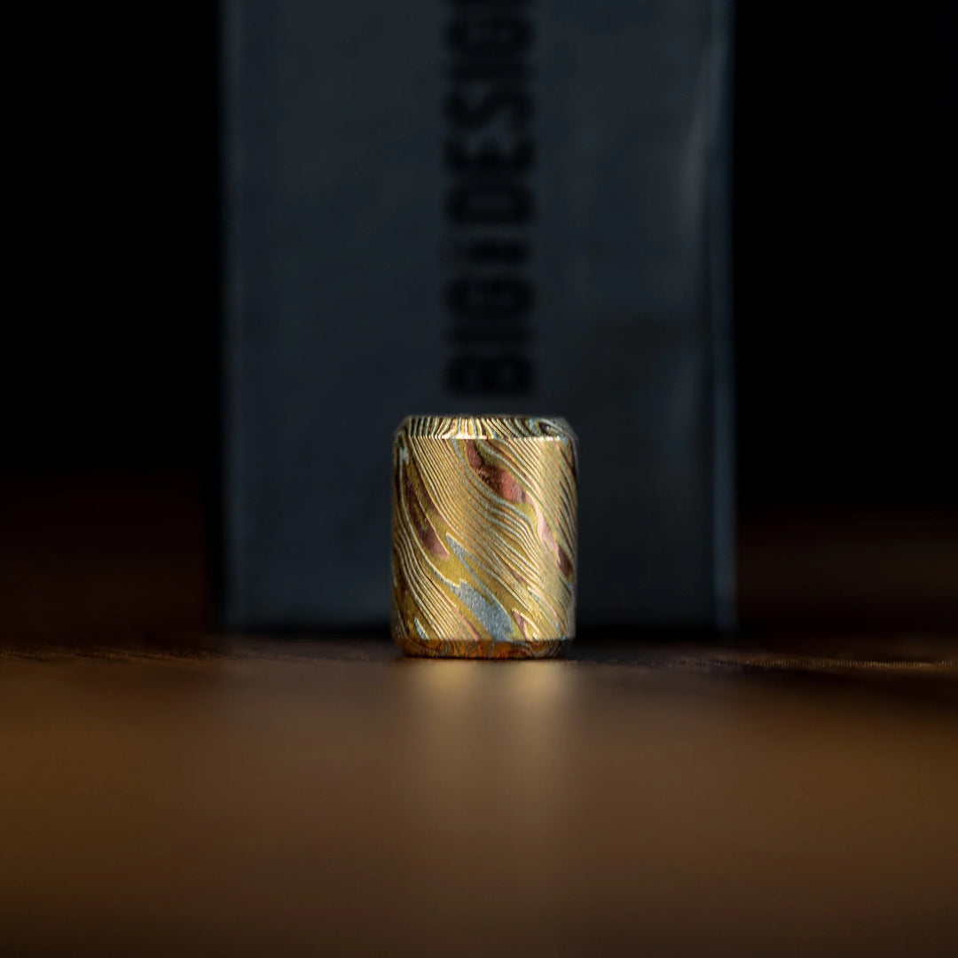 Damascus Lanyard Bead Big Idea Design