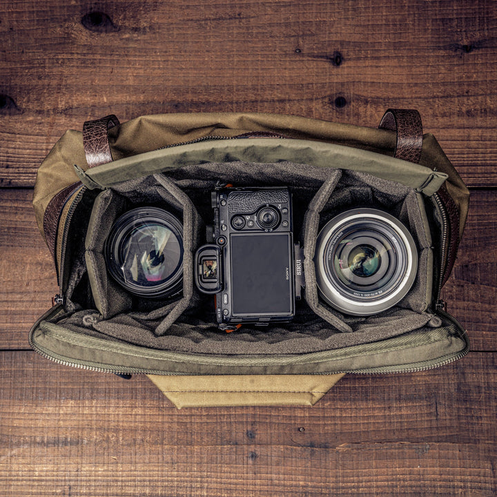 Quick-Draw Camera Insert (For Lightning Rider) | Olive Green Wotancraft