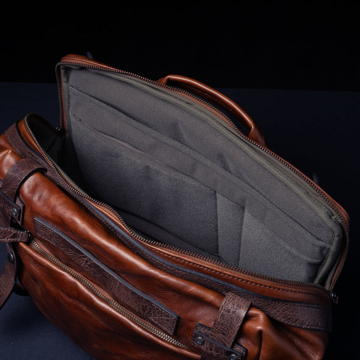Night Rider Leather Sling Bag | 9.5L Wotancraft