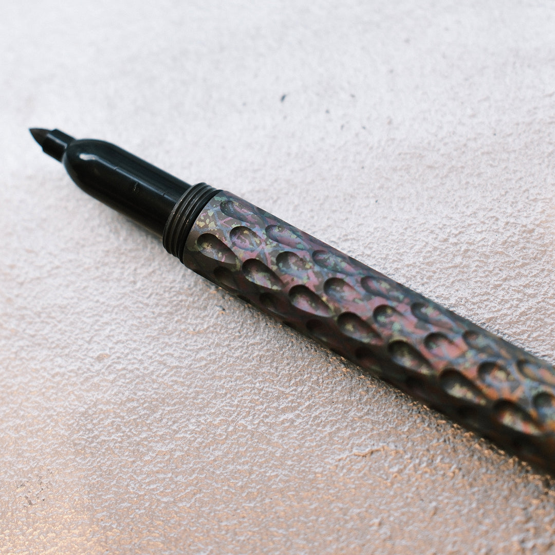 Signator Titanium Permanent Marker / Vault by Maratac® - Chaotic Aurora Pattern Countycomm