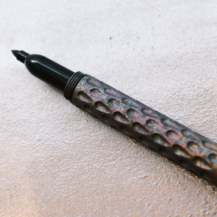 Signator Titanium Permanent Marker / Vault by Maratac® - Chaotic Aurora Pattern Countycomm