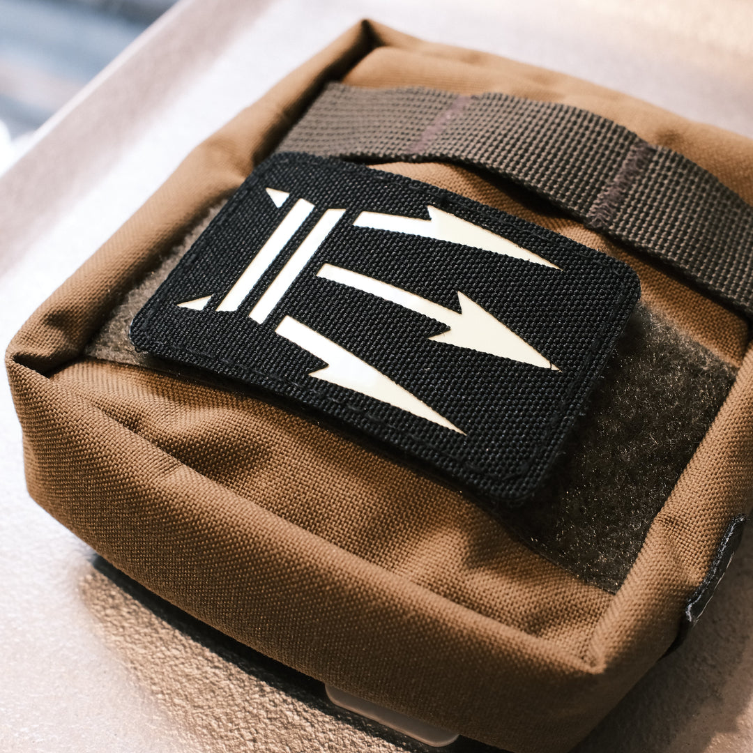 CC Trident - Laser Cut 3x2" Patch - UGM Glow Countycomm