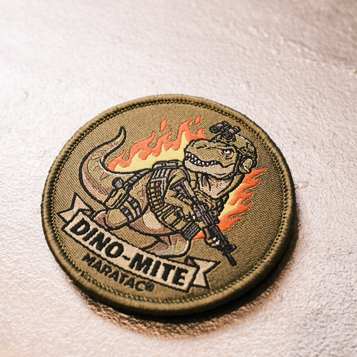 T-Rex Dino-Mite - 2.5" Tactical Morale Patch by Maratac® Countycomm