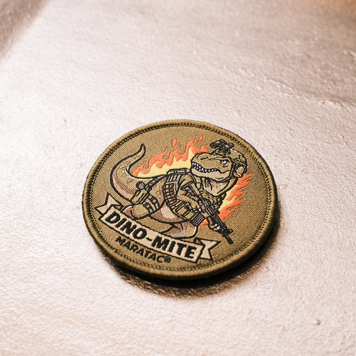 T-Rex Dino-Mite - 2.5" Tactical Morale Patch by Maratac® Countycomm