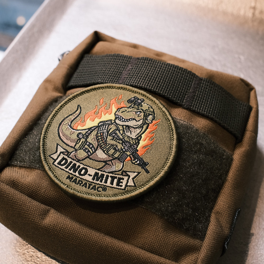 T-Rex Dino-Mite - 2.5" Tactical Morale Patch by Maratac® Countycomm