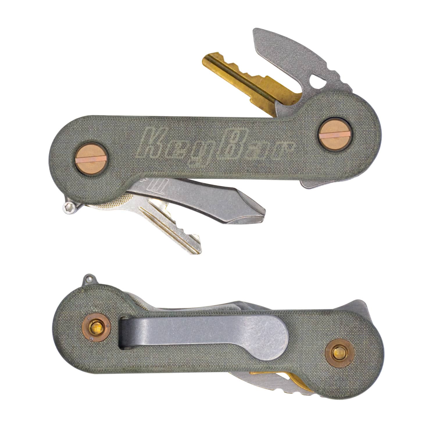 Full Green Micarta KeyBar - FEVERGUY