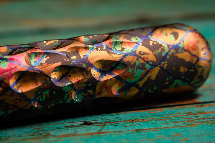 Signator Titanium Permanent Marker / Vault by Maratac® - Chaotic Aurora Pattern Countycomm