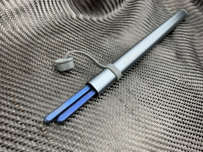 藍色鈦金屬筷子套裝｜Gen 6
