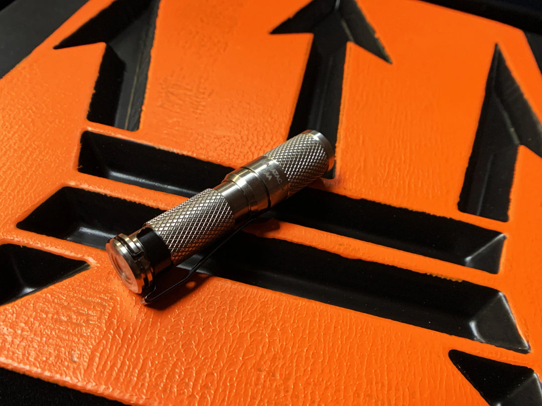 Titanium AAA Flashlight by Maratac® REV 5 - FEVERGUY Titanium AAA Flashlight by Maratac® REV 5 - FEVERGUY