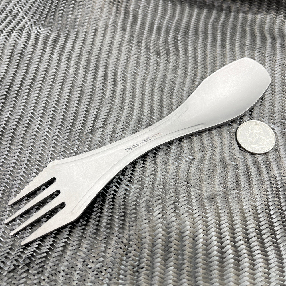 Incredible Industrial Titanium Spork Gen 2 Countycomm