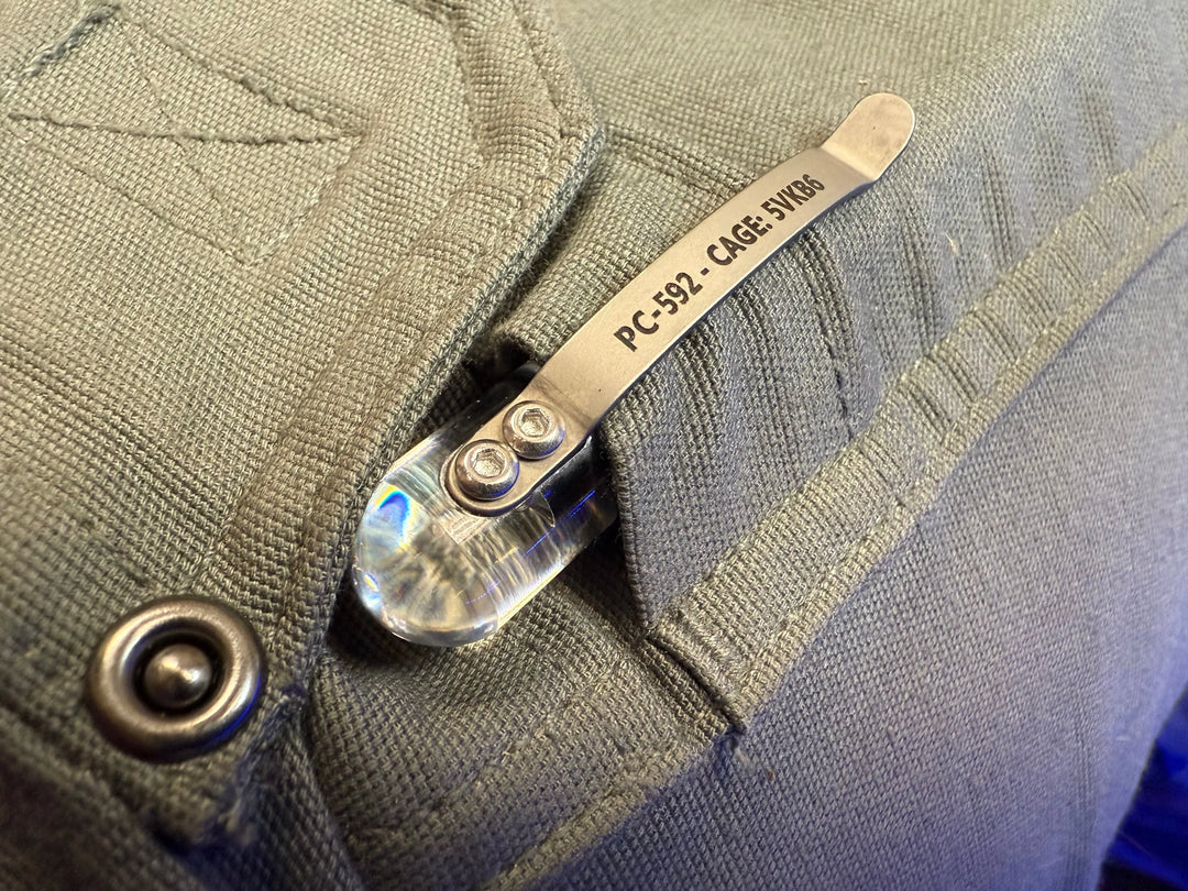 Polycarbonate 大使館筆｜蒸氣拋光透明版