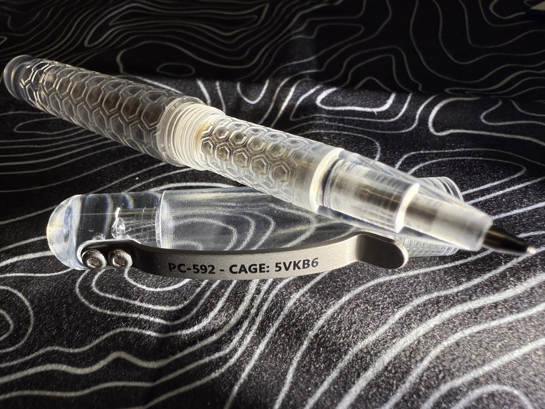 Polycarbonate 大使館筆｜蒸氣拋光透明版