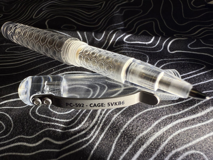 Polycarbonate 大使館筆｜蒸氣拋光透明版