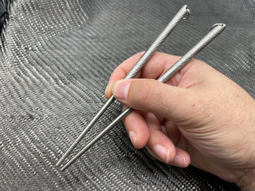Take 2 - Titanium Chopstick Set by Maratac® Countycomm