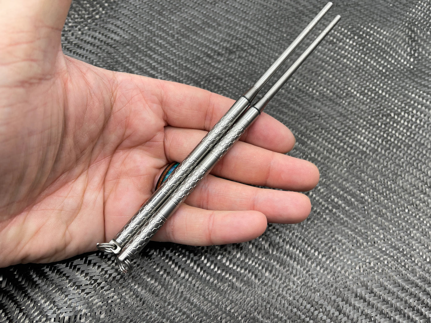 Take 2 - Titanium Chopstick Set by Maratac® Countycomm
