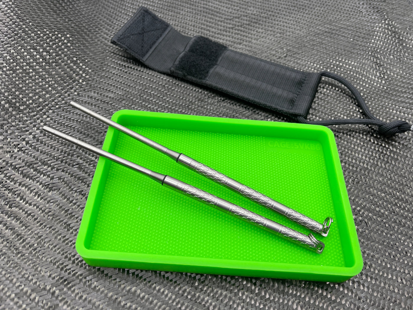 Take 2 - Titanium Chopstick Set by Maratac®